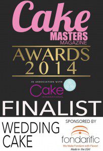 Cake master awards finalist